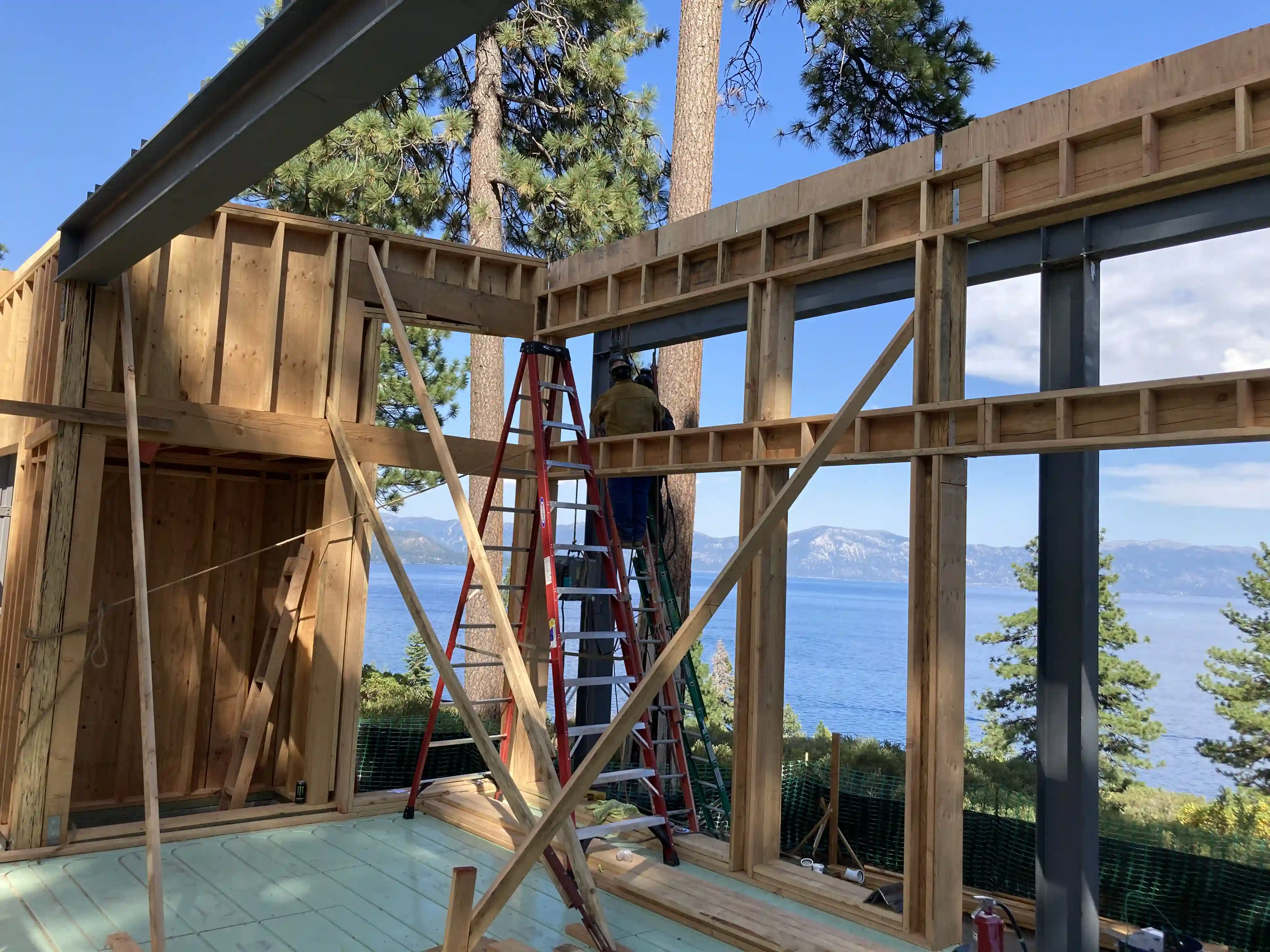 Residential Steel Framing Emerald Bay.